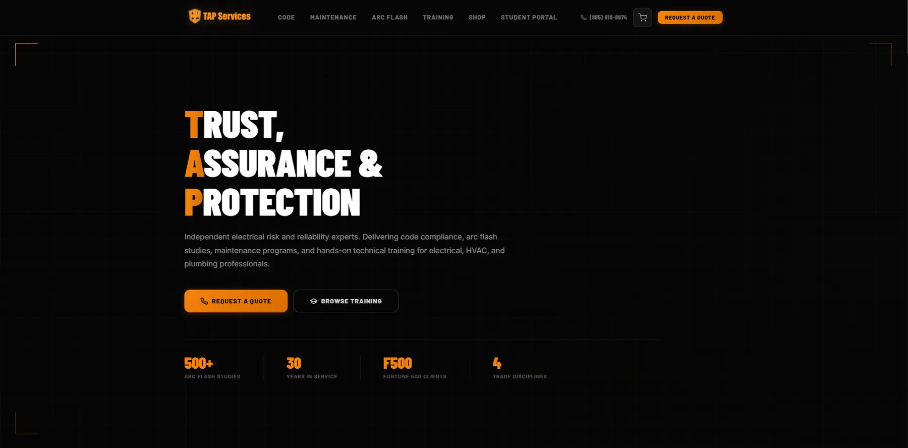 Unified Custom LMS & Student Ecosystem for Tapsvs website preview