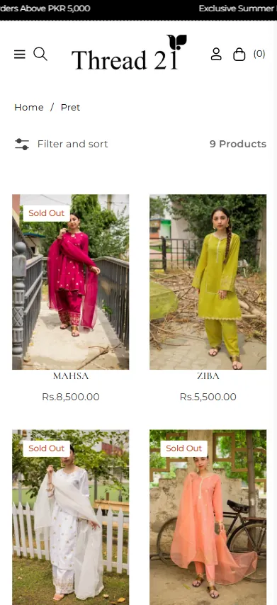 Modern Streetwear & High-Velocity Fashion E-Commerce Store product page